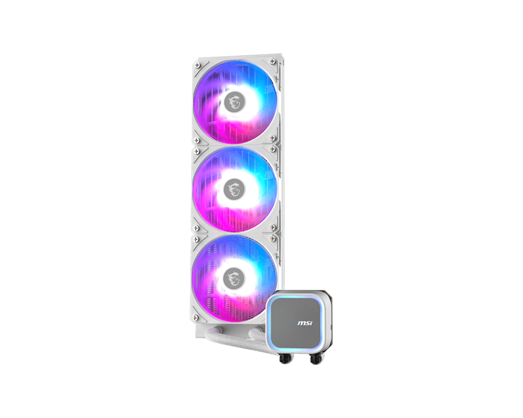 Watercooling MSI MAG CORELIQUID A13 360 - WHITE MSI MAG CORELIQUID A13 360 WHITE – Image 1