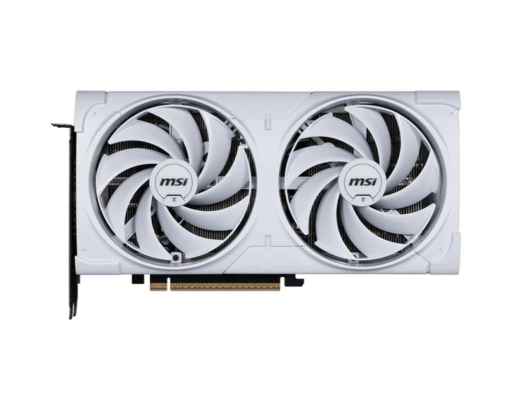 Msi RTX 5070 12G VENTUS 2X OC WHITE i MSI RTX 5070 VENTUS 2X OC White – Image 1
